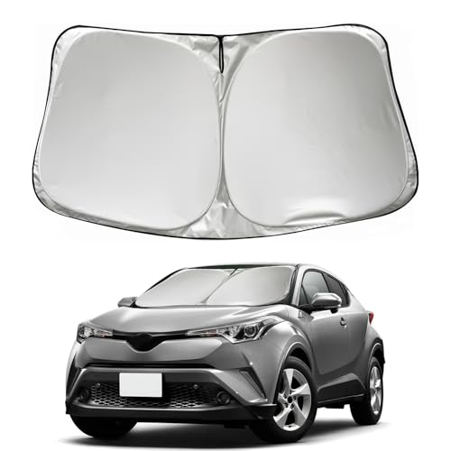 Pare-soleil intérieur pour Toyota C-HR 2016-2025 de haute densité opaque