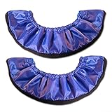 Protector de cubierta suave y elástico para patines de hielo, material Oxford para patines de hockey (34 cm x 7 cm)