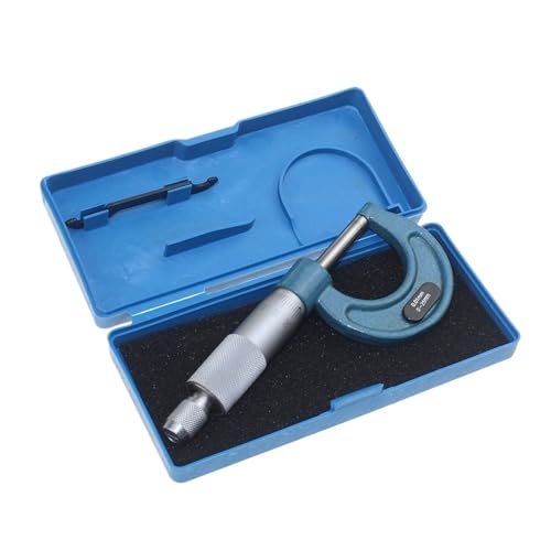 Micrómetro analógico 0-25mm precisión 0.01mm con caja miniatura 4