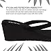 Flojos Women's Olivia Flip-Flop, Black, 8 M US
