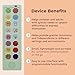 AAC Device for Autism & Speech Therapy. Non Verbal Communication Tools for Kids & Adults. Programmable AAC Communication Device. Alternative to Autism Communication Cards & PECS Cards for Autism