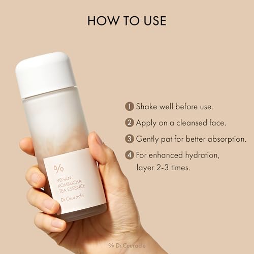 DrCeuracle-Vegan-Kombucha-Tea-Essence-Hydrating-Milky-Toner-with-Kombucha-Tea-Extract-Centella-Asiatica-Ceramide-Korean-Skincare-150-ml-507-fl-oz