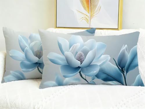 Housse de coussin rectangulaire 40x80cm velours doux pour protéger vos oreillers