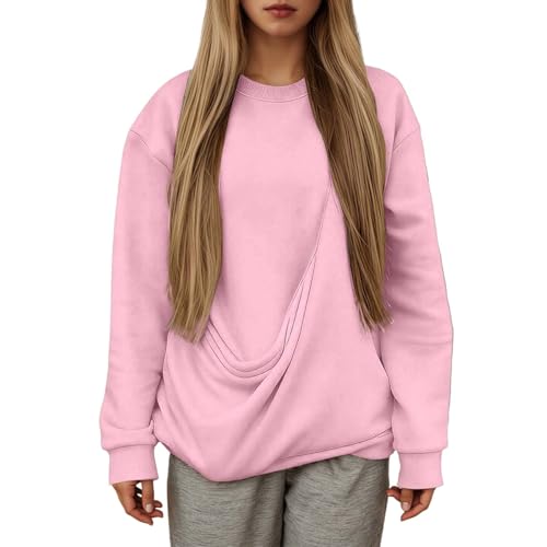 Sweat-shirt sans capuche avec poche avant vêtement de détente polaire XXXL