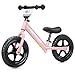 Youthkkee 12 Inch Toddler Balance Bike for 1-3 Year Olds, No-Pedal Bike with Tool-Free Adjustable Seat, Quick Assembly, Gift for 1-3 Year Old Boys & Girls with Customizable Plate