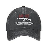 Ak47 The Only Communist Idea Liberals Don't Like Hat for Women Baseball Hats Fashionable Hat Black