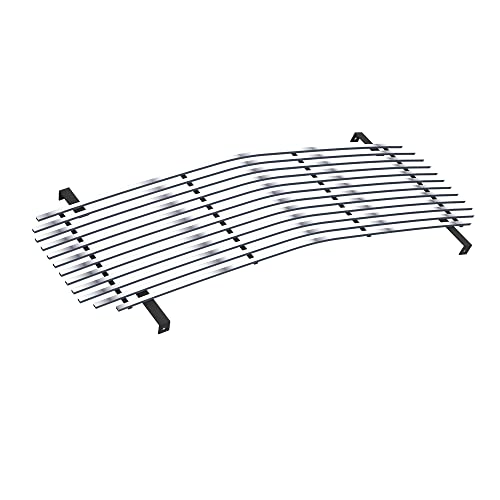 Aps Premium Stainless Steel Chrome Horizontal Billet Grille Grill Compatible With Gmc Suburban 1994-1999 & 94-99 Yukon & 94-98 C K Pickup Main Upper N19-A21058G #TOP16