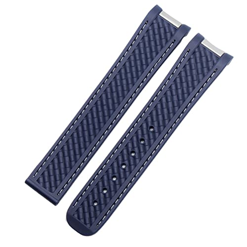 Bracelet de montre de 20 mm en silicone vert violet pour remplacer votre bracelet usé