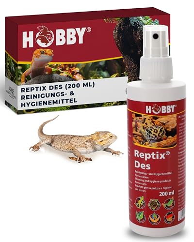 Hobby Reptix des - Reinigungs- und Hygienemittel für Terrarien, 200 ml