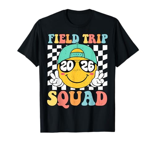 Field Trip Squad School Field Day 2026 Teacher Student Kids T-Shirt