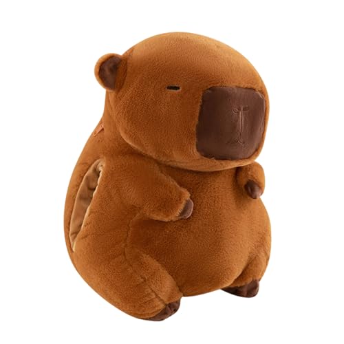 Calentador de manos de peluche: calentador de manos de peluche de Capybara, calentador de manos de agua caliente para invierno suave y acogedor, accesorios de felpa para una comodidad fría y acogedora