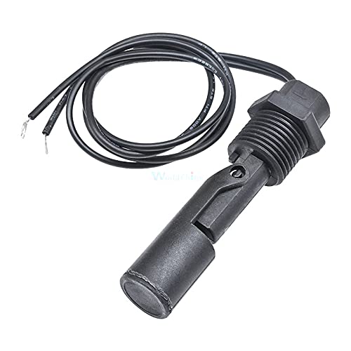 220v PCFS7 PP Right Angle Float Switch Side Mount Horizontal Water Level Sensor Liquid Float Switch for Tank Pool