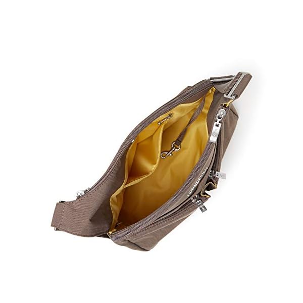 Baggallini-Cross-Over-Crossbody-Bag-Lightweight-Water-Resistant-Travel-Purse Baggallini womens Cross Over Crossbody Portobello,One Size