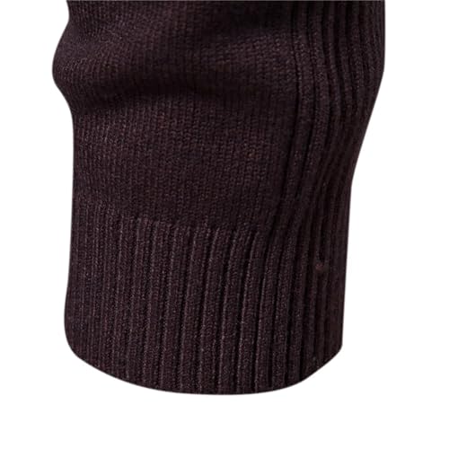 Long Sleeves Slim Fit Wool Sweater Mens Knit Pullover V Neck Lightweight Soft Jumper Top4