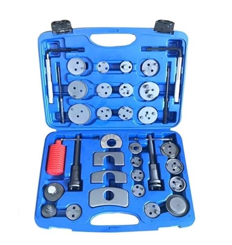Kit compression piston frein 35 pcs universel outil rembobinage acier chrome