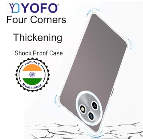 YOFO Store YOFO Vivo T3x (5G) Transparent Back Cover - Image 4