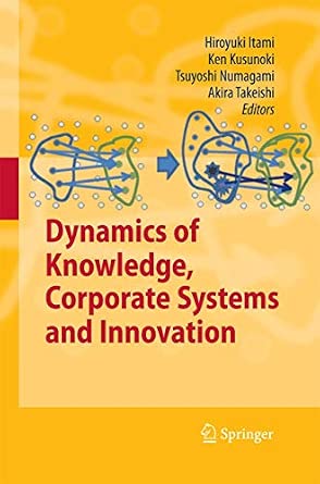 Dynamics of Knowledge, Corporate Systems and Innovation 2010th Edition-Wow! eBook