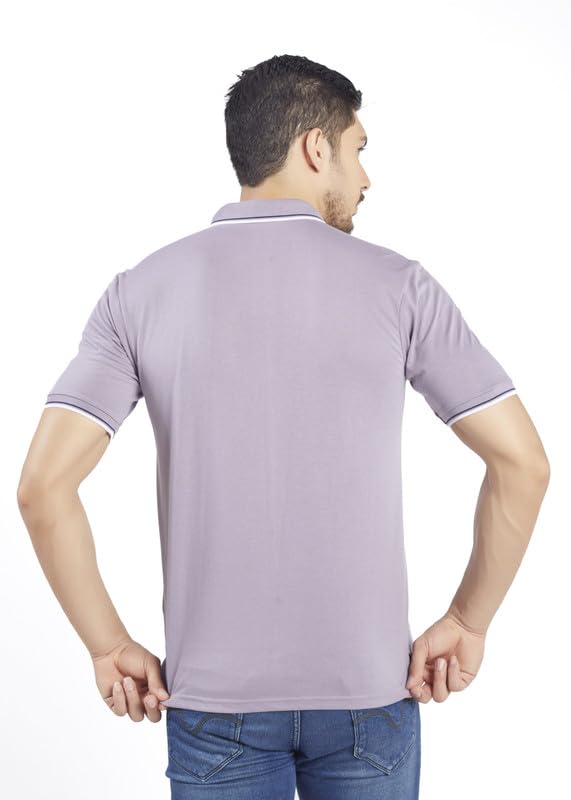 Image of Pro Riders Urban Men's Cotton Rich Polo T-Shirt with Pocket |Regular Fit| Office