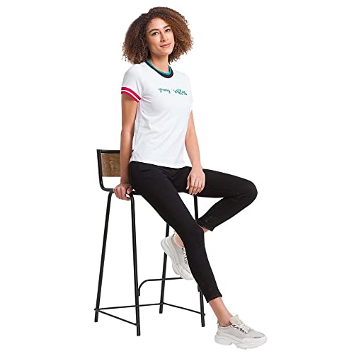 Image of Spykar Women's High Rise Skinny Fit Cotton Jeans (WYNR02BBTT02)
