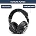 GEVO Protective Headband Cover for Audio Technica ATH M50, M50X, M50XBT, M40X M Series, Corsair Virtuoso & More, Machine Washable, No More Flaking Leather, Easy Installation, No Tool Needed | Black