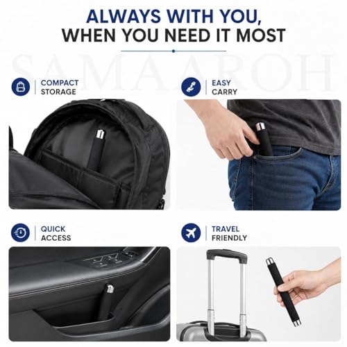 Image of Stick Rod Foldable Portable Support Pole Adjustable Collapsible Utility Rod for Camping Hiking Travel Outdoor Walking Household Storage Multipurpose Lightweight Durable Equipment