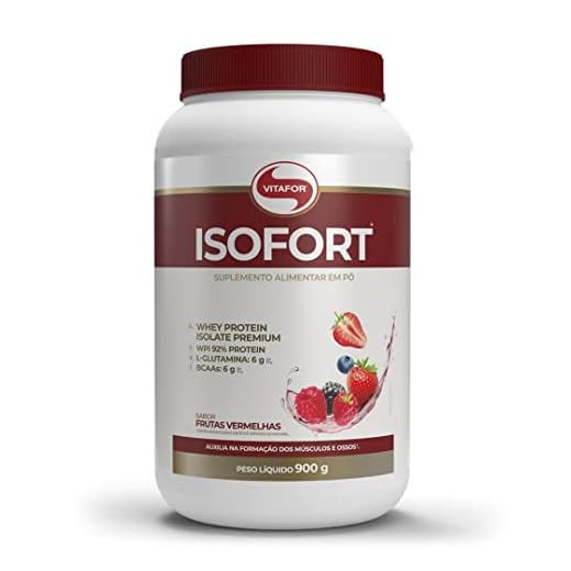 Vitafor - Isofort - 900g - Frutas Vermelhas