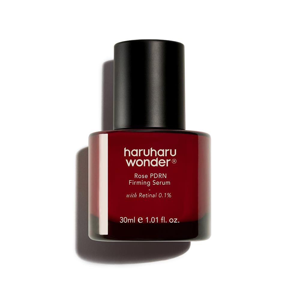 haruharu wonder Rose PDRN Firming Serum with Retinal 0.1%, Boost Collagen, Bulgarian Rose, Minimize Fine lines & Wrinkles, For Sensitive Skin,