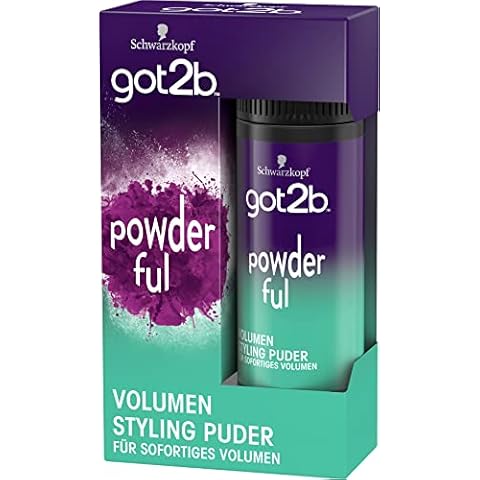Polvo para levantar la raíz con fórmula ligera got2b Powder'ful Volumen Styling Polvo Cover