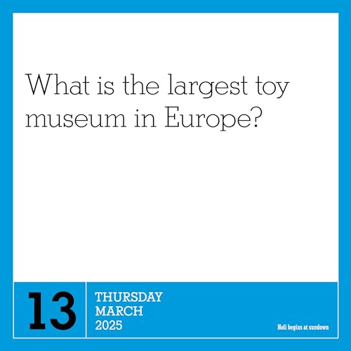 365 Days of Amazing Trivia Page-A-Day(r) Calendar 2025: The World's Bestselling Trivia Calendar - Image 5