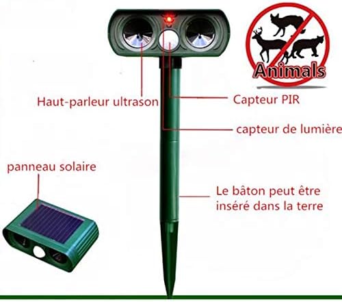 Amazon Co Jp 動物撃退器 ソーラー給電 超音波 光 猫よけ 退治 センサー アニマルガーディアン 害獣 追い払う 太陽光パネル搭載 防滴 猫 犬 ネズミ キツネ 鳥 コウモリ ムクドリ スズメ ツバメ 猿 庭 カラス Diy 工具 ガーデン