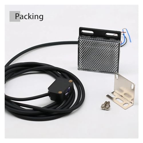 Sensor láser NPN NC E3Z ajustable con reflexión especular infrarroja 8