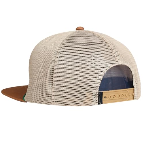 Image of EDTREK Outdoorsman Pro Trucker Breathable Mesh Performance Cap - Flat Brim Snapback Hat