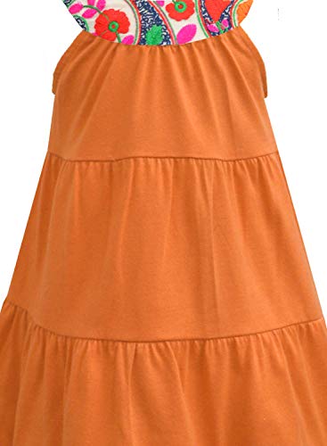 Image of A.T.U.N. (ALL THINGS UBER NICE) Girl's Cotton A-Line Knee-Length Dress