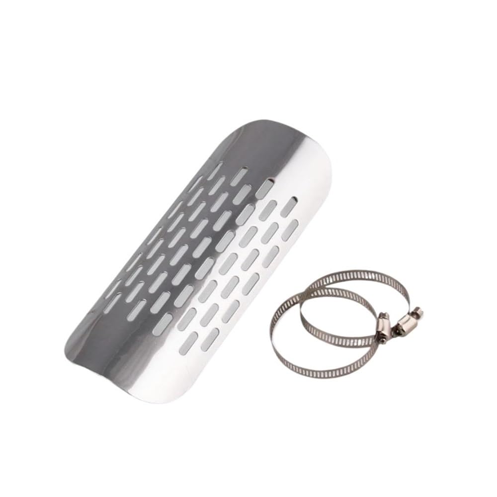 Protector De Calor para Tubo De Escape De Motocicleta Universal Cubierta Protectora Accesorios para Silenciador De Escape para