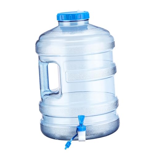 Yiju Water Container with Faucet Water Storage Jug for Driving Camping Survival