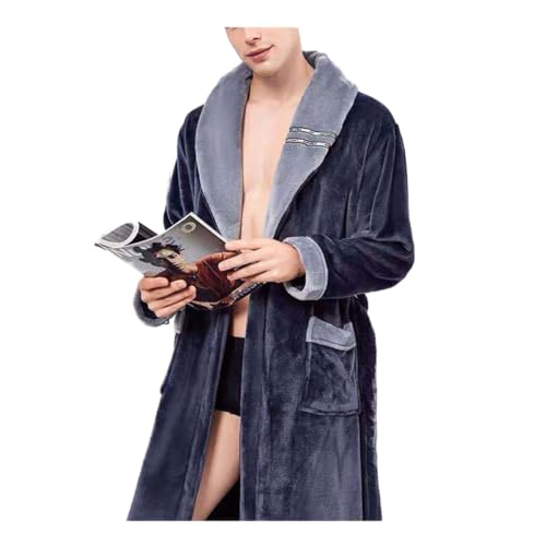 Vêtements de nuit chauds kimono homme 1-3xl robe de chambre femme grande taille