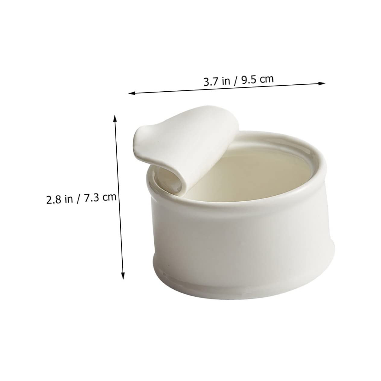 NAMOARLY Ceramic Pudding Ramekin Baking Bowl Creative Dessert Serving Bowls for Home and Restaurant Smooth and Bakeware for Pudding and Small Cakes