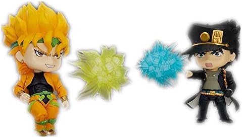WFLNA JoJo's Bizarre Adventure Figure Kujo Jotaro & Dio Figure Anime Chibi Figure Action Figure 2pcs/lot