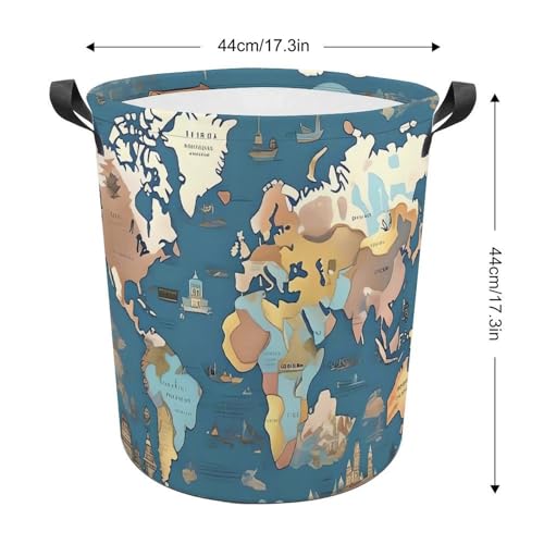 Panier à linge pliable transportable imperméable grand format - 3