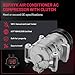 BDFHYK 97320 Air Conditioning A/C Compressor with Clutch Compatible with Dodge Grand Caravan, Journey, Avenger 2011-2020 2.4L 3.6L, Compatible with Chrysler Town & Country/ 200 2011-2016