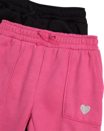 Real Love Girls Sweatpants - 2 Pack Lighweight Soft Fleece Cargo Pants & Jogger Sweatpants for Girls (Sizes 7-16)3