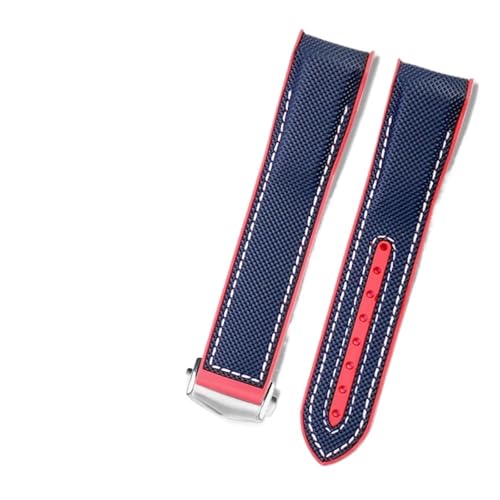 Bracelet Omega Seamaster 22mm en toile technique imperméable renforcée