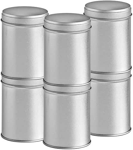 12er Pack große Gewürzdosen stapelbar mit extra Aromadeckel inkl. 12