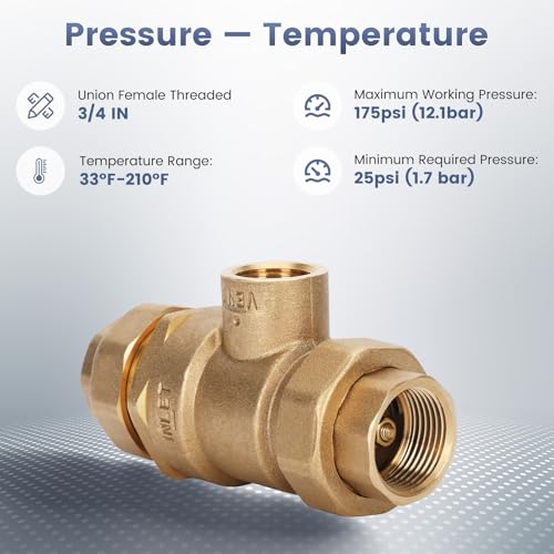 Image of 3 /4 Inch Backflow Preventer 9D-M2 3 /4 inch Dual Check Valve