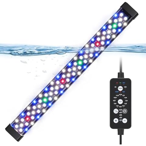 hygger Submersible LED Light with Timer Cover