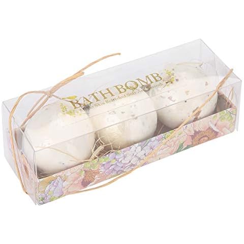 Juego de regalo de bomba de baño de burbujas con aromaterapia de flores secas Cover