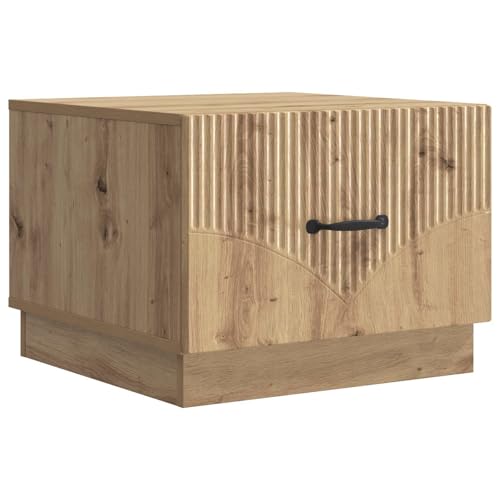 Table basse avec tiroir et rangement multifonction en bois - 2