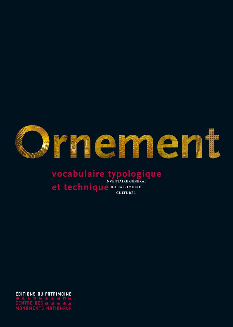 Ornement, vocabulaire typologique et technique