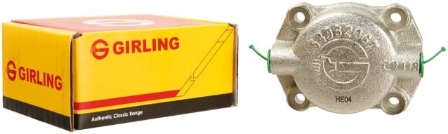 Girling Brake Cylinder and Piston, Front, 2 1/8" Piston Diameter - Stainless Steel Piston