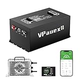 VPauexii 72V(73.6V) 105Ah Lithium Battery Golf Cart,72V Golf Cart Batteries with 15A Lithium Charger,Built-in 200A BMS,Metal Casing,Supports Mobile APP,Touch Monitor,6000+ Cycles,Peak Current 600A